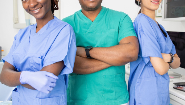 A dental staff